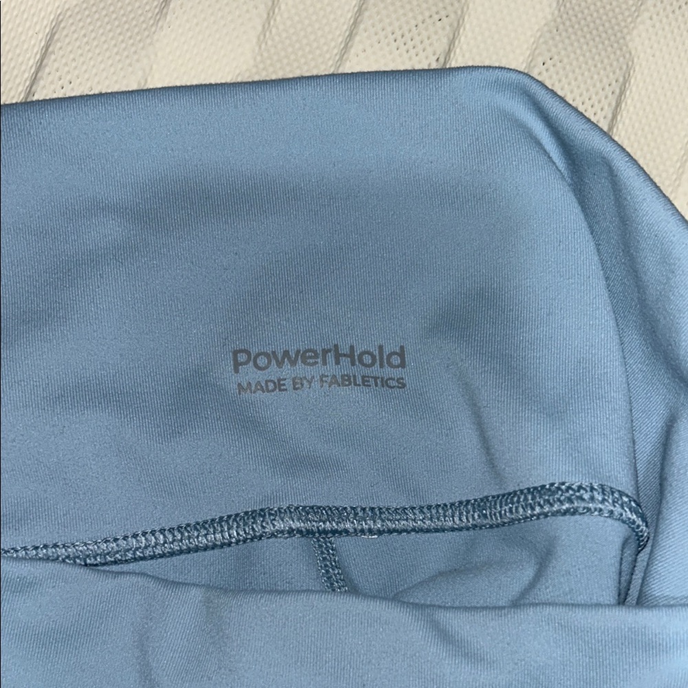 Light Blue High-Waisted Fabletics Leggings - Picture 6 of 7
